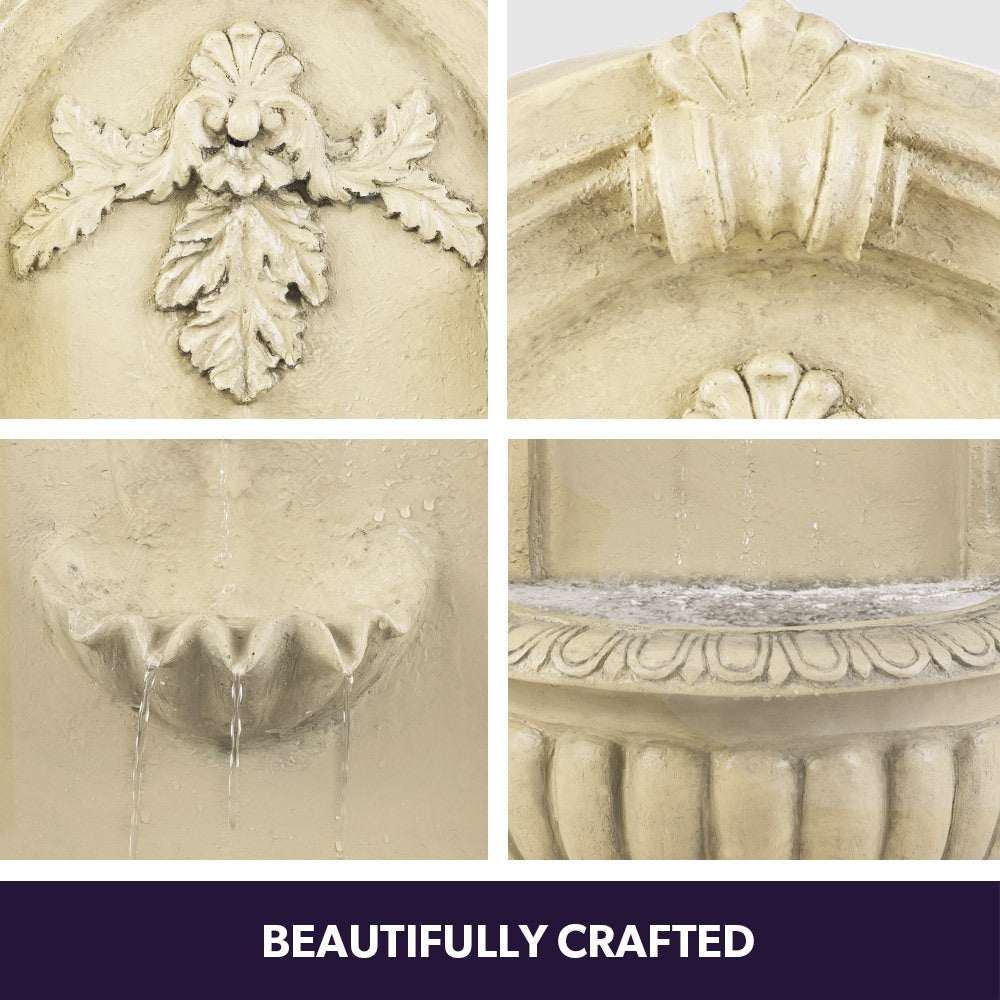 Classic Solar Fountain with LED Lights