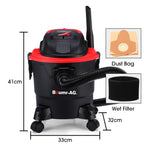 Baumr-AG 15L 1200W Wet and Dry Vacuum Cleaner