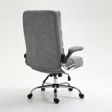 Ergonomic Velvet Swivel Office Chair