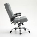 Ergonomic Velvet Swivel Office Chair
