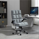 Ergonomic Velvet Swivel Office Chair