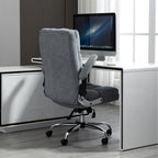 Ergonomic Velvet Swivel Office Chair