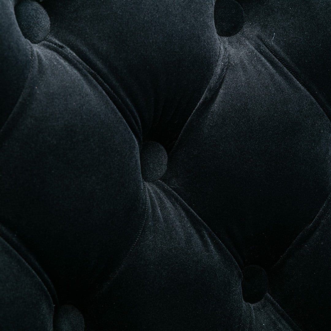 Height Adjustable Velvet Nailhead Bar Stools