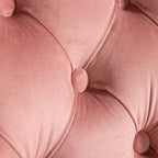 Pink Velvet Office Chair - Elegant Comfort