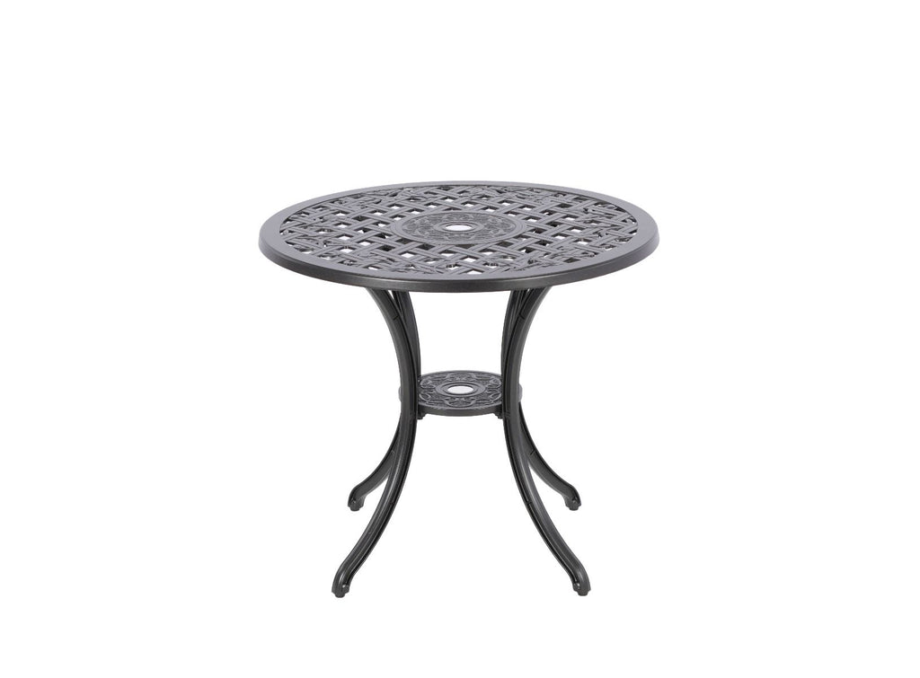 Remy Black Aluminium Table - Stylish & Durable