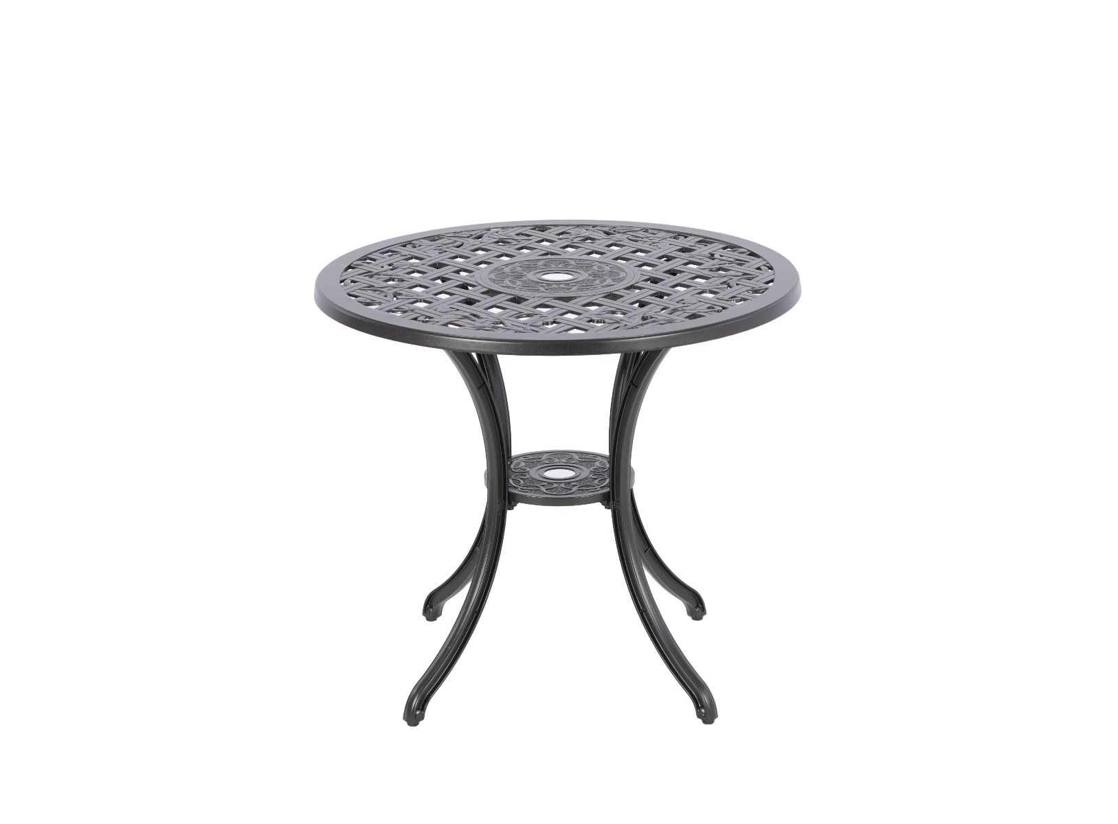 Remy Black Aluminium Table - Stylish & Durable