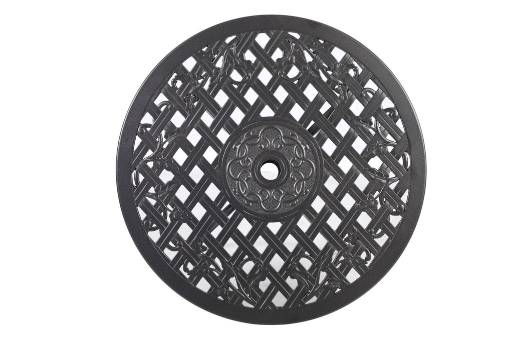 Remy Black Aluminium Table - Stylish & Durable