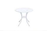Remy White Aluminium Table – Modern Elegance