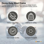 Social Hike Mobile Gym Equipment Storage Rack