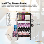 Social Hike Mobile Gym Equipment Storage Rack