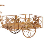 Antique Gold Bicycle Christmas Tree Ornament