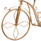 Antique Gold Bicycle Christmas Tree Ornament