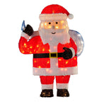 Illuminated 81cm Santa Christmas Display