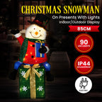Illuminated 85cm Christmas Snowman Decoration