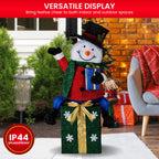 Illuminated 85cm Christmas Snowman Decoration