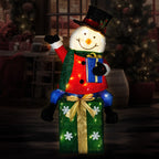 Illuminated 85cm Christmas Snowman Decoration