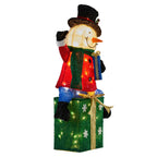 Illuminated 85cm Christmas Snowman Decoration