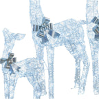 Elegant Christmas Reindeer Display Set of Three