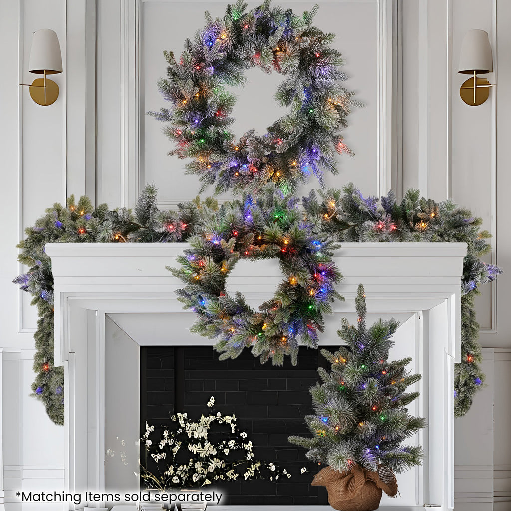 Snowy Stamford Spruce Mini Christmas Tree