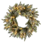 Christabelle 61cm Snowy Stamford Spruce Wreath