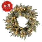Christabelle 61cm Snowy Stamford Spruce Wreath