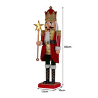 Musical LED Animated Nutcracker Decoration 60cm