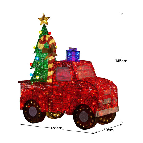 Christabelle Light-Up Christmas Truck Display