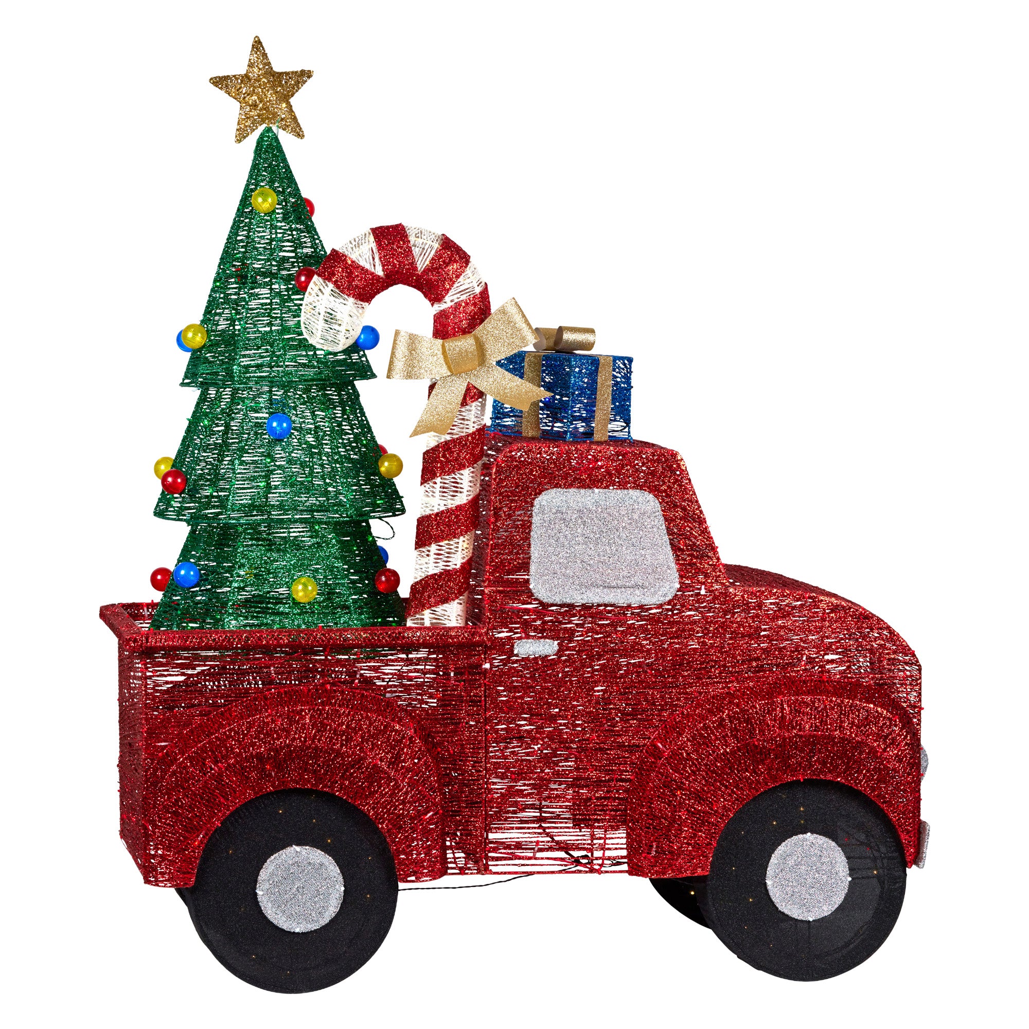 Christabelle Light-Up Christmas Truck Display