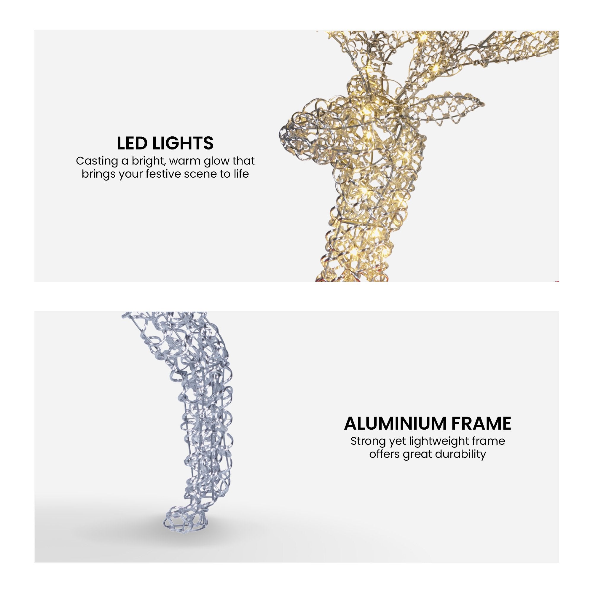 Christabelle 1.5m Light-Up Christmas Reindeer