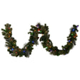 Glittery Gold LED Christmas Garland 2.7m
