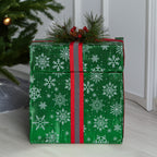 Animated Elf Gift Box with LED Lights