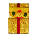 Animated Snowman Gift Box LED Decoration