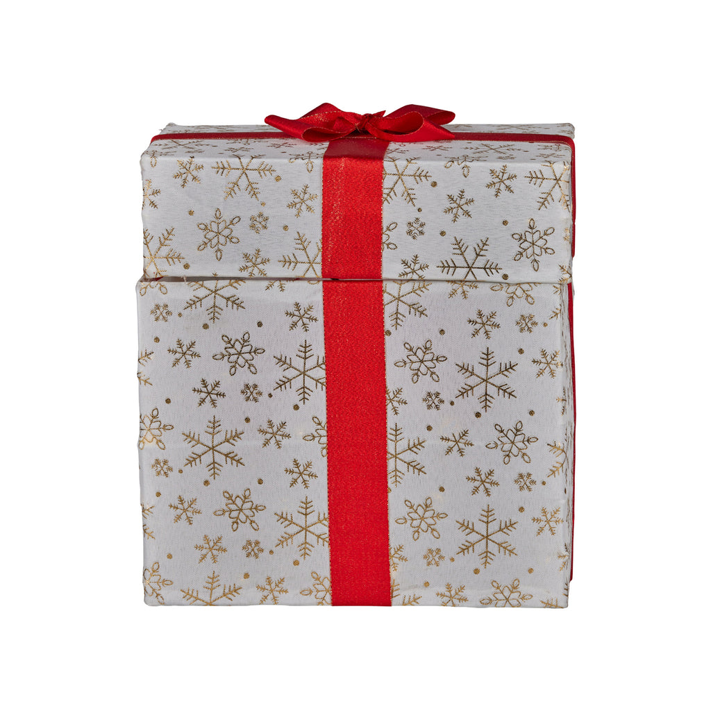 Animated Snowman Gift Box LED Decoration