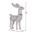 Animated Christmas Reindeer LED Yard Decoration