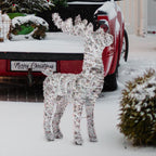 Animated Christmas Reindeer LED Yard Decoration