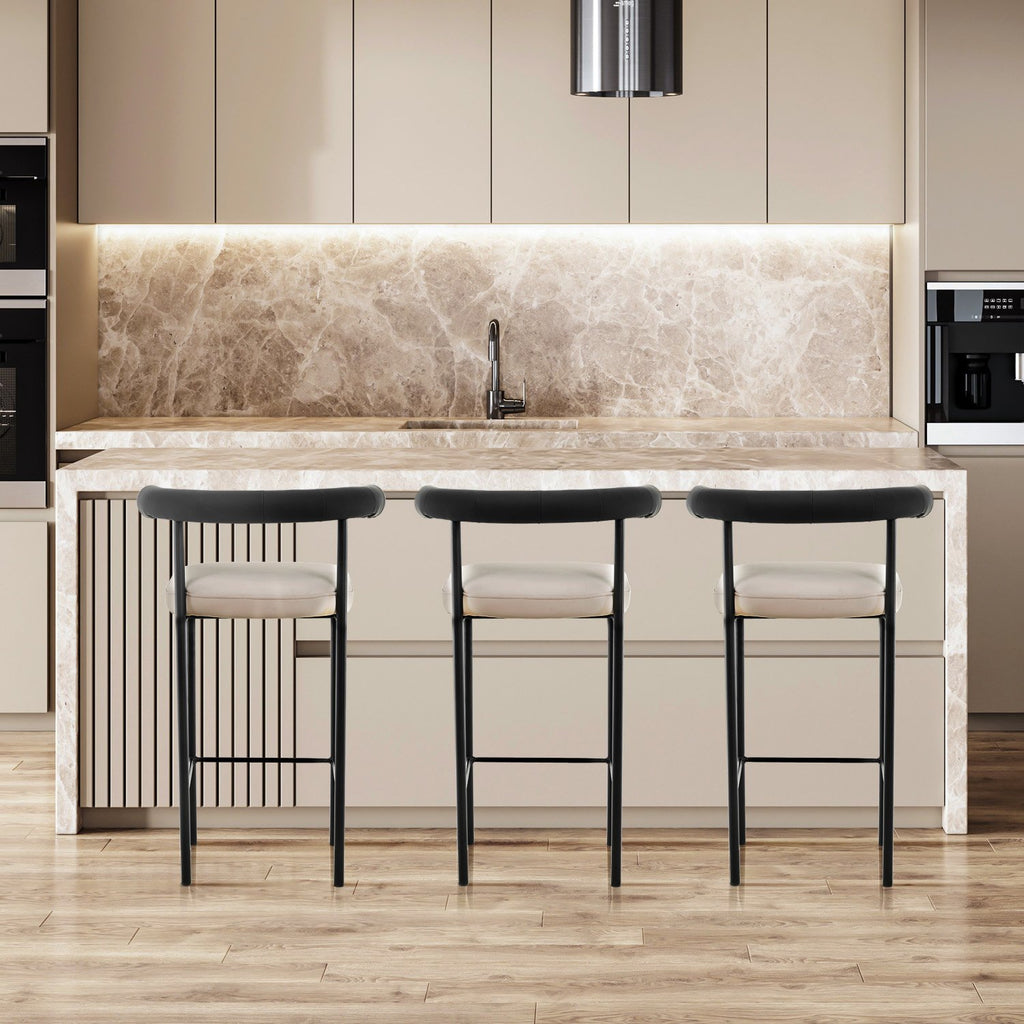 Sarantino Cedric Modern Bar Stool