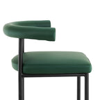 Sarantino Cedric Green Bar Stool