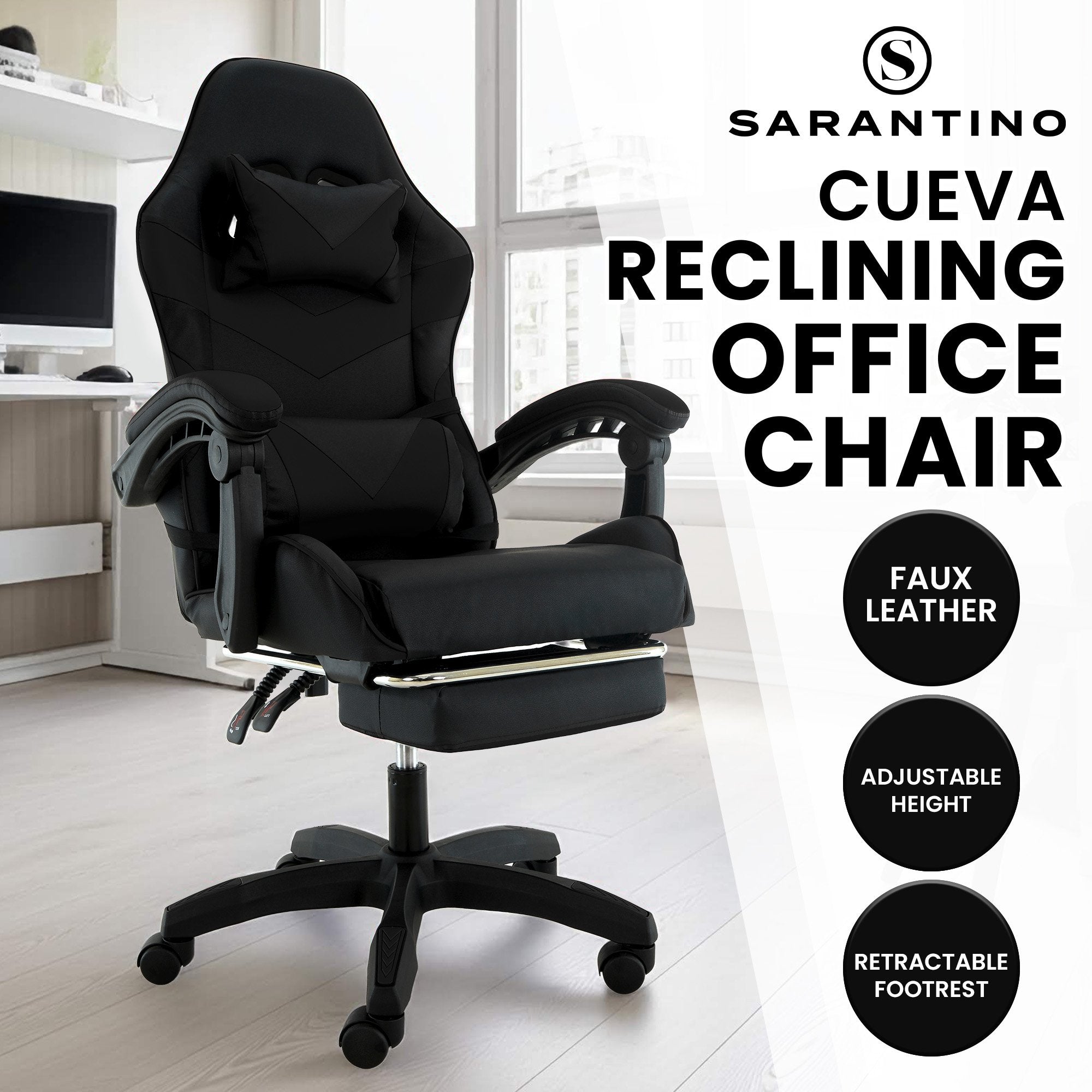 Sarantino Cueva High Back Gaming Chair