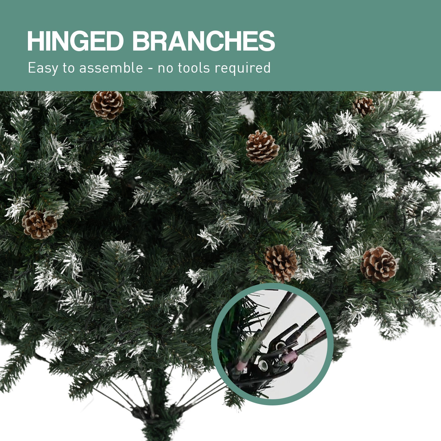 Christabelle 1.5m Pre-Lit LED Christmas Tree