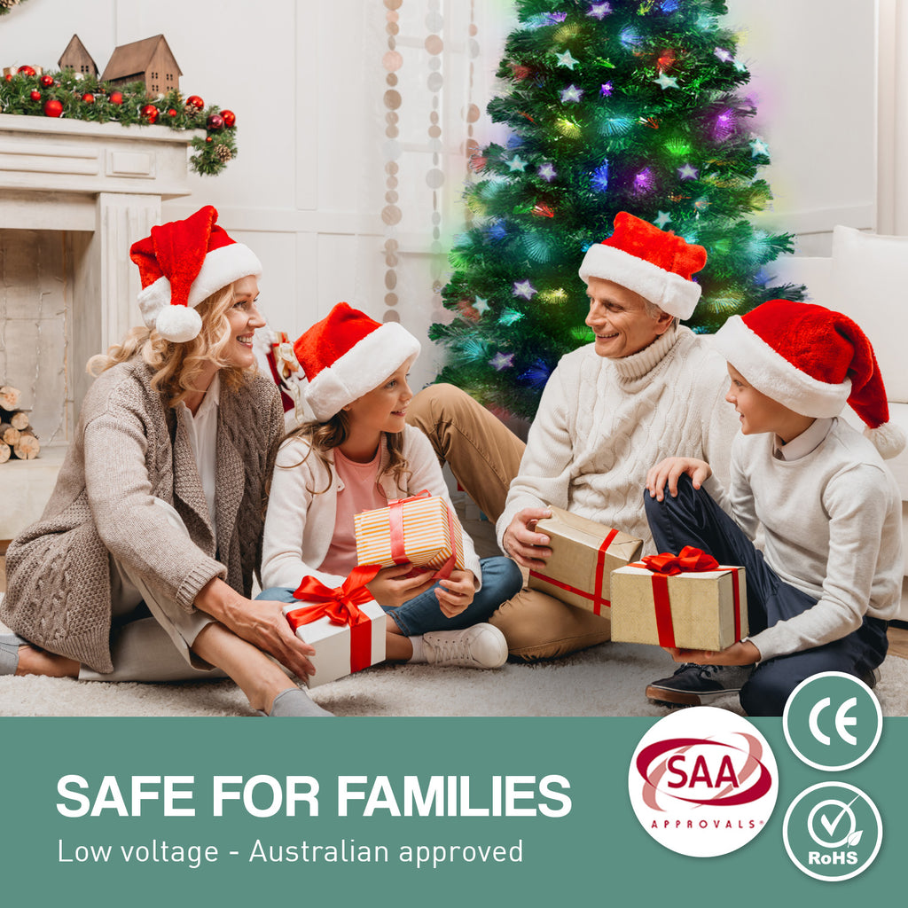 Christabelle 1.5m Pre Lit Fibre Optic Tree