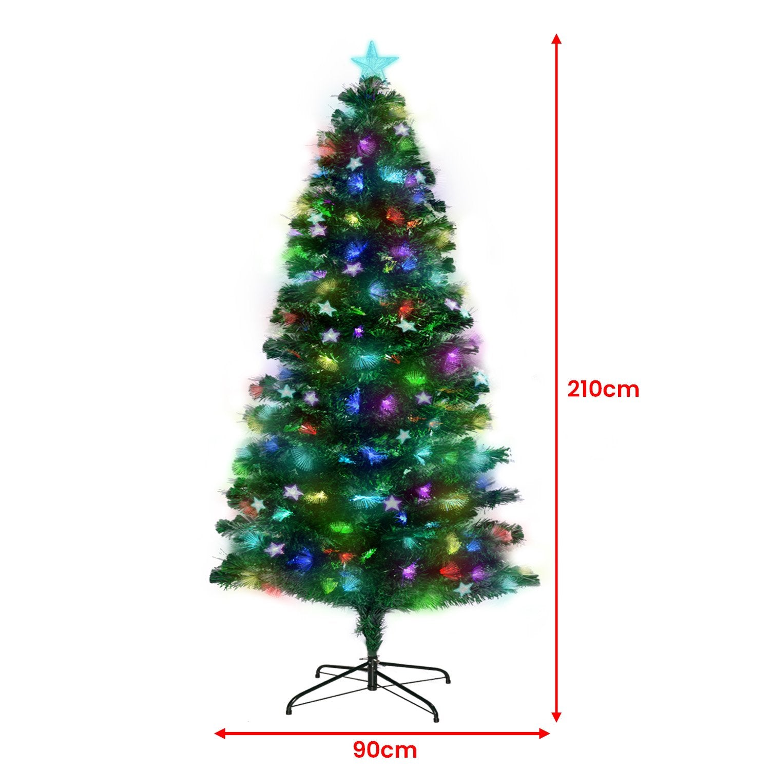 Christabelle 2.1m Enchanted Pre-Lit Christmas Tree