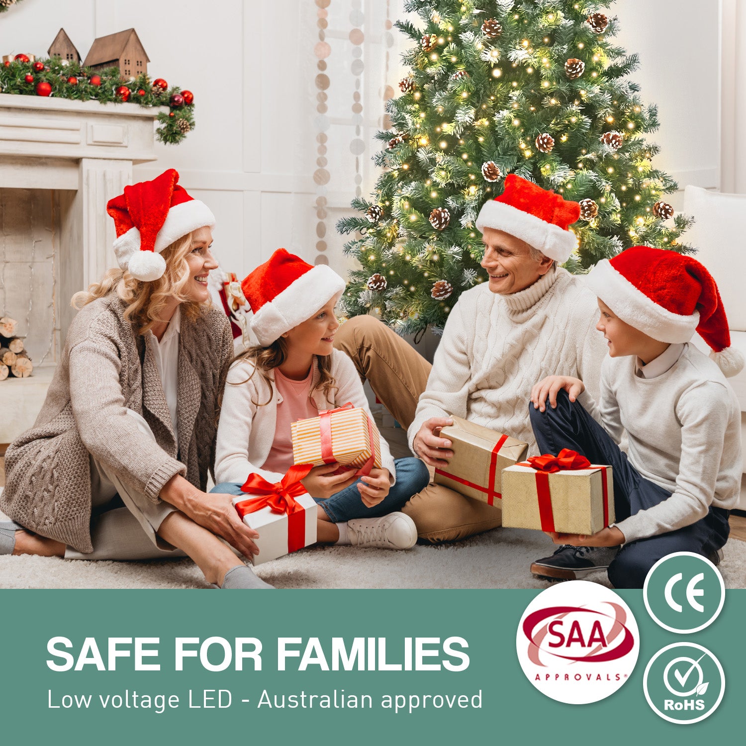 Christabelle 2.4m Pre-Lit LED Christmas Tree