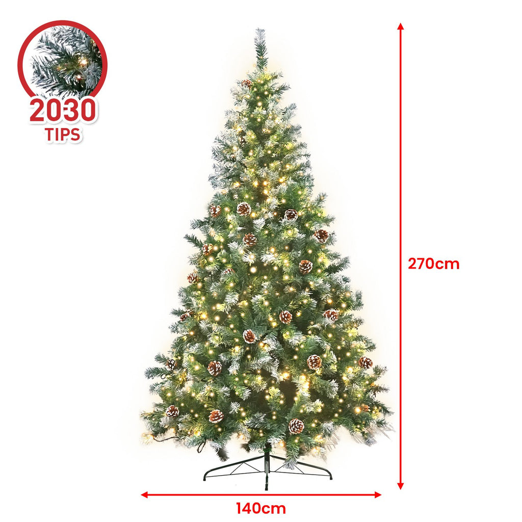 Christabelle 2.7m Pre-Lit LED Christmas Tree