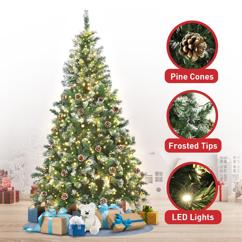 Christabelle 2.7m Pre-Lit LED Christmas Tree