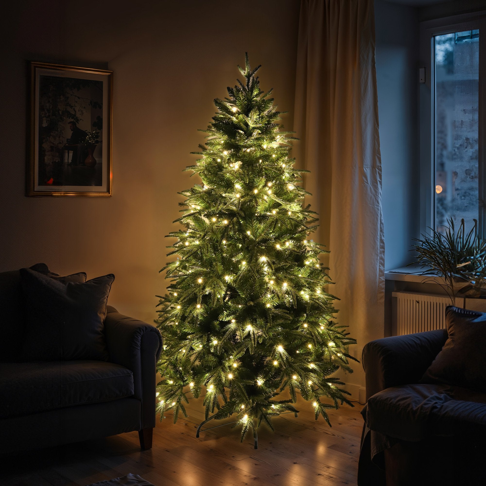 Christabelle 1.2m Prelit Everglow Fir Tree