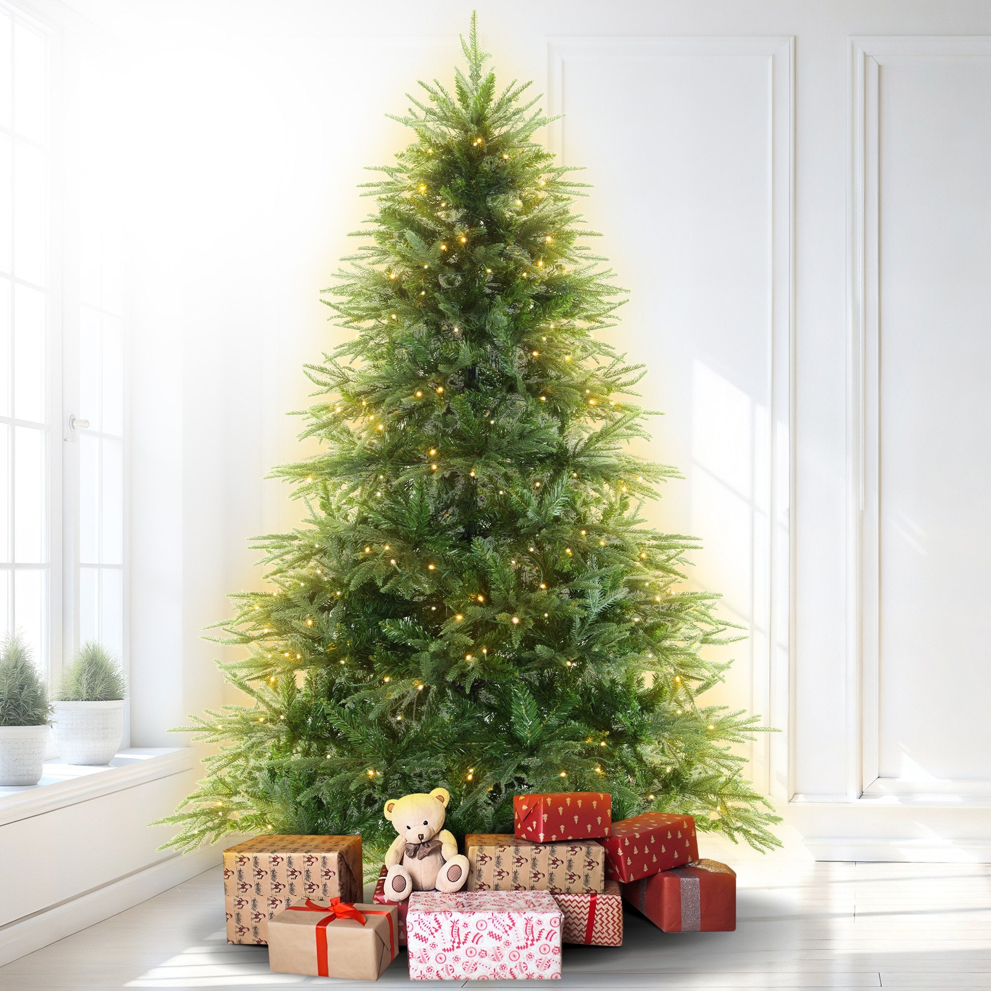 Christabelle 1.8m Prelit Everglow Fir Tree