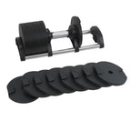 Powertrain Eon 2 x 36kg Dial-Up Adjustable Dumbbell Home Gym Weights