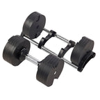 Powertrain Eon 2 x 36kg Dial-Up Adjustable Dumbbell Home Gym Weights