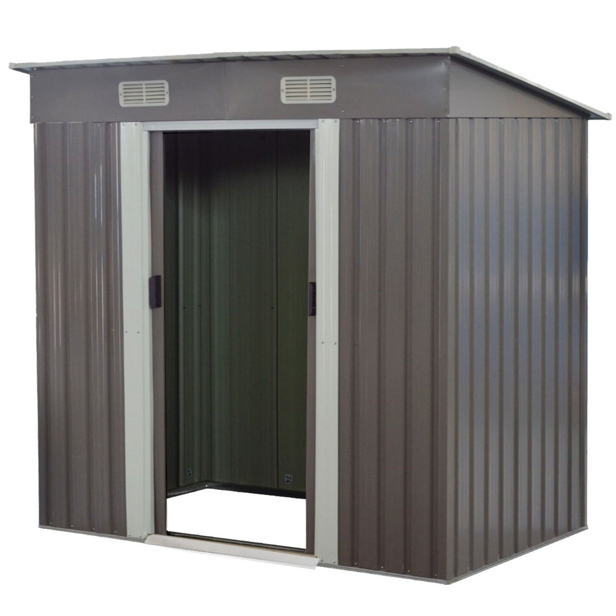 Wallaroo 4ft x 8ft Garden Shed - Grey