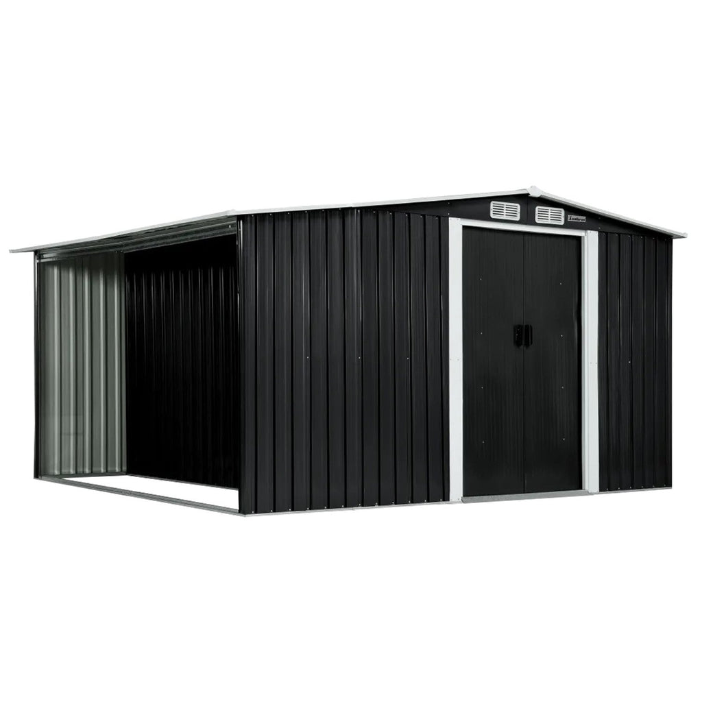 Wallaroo 10x8FT Garden Shed with Storage